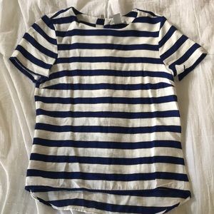 Striped short sleeve shirt
